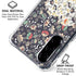 Floral Heart Galaxy A36 5G Clear Case