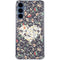 Floral Heart Galaxy A55 5G Clear Case