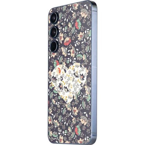 Floral Heart Galaxy A55 5G Skin