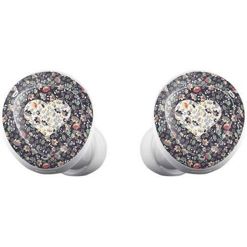 Floral Heart Galaxy Buds Plus Skin