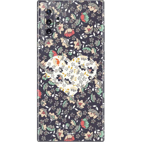 Floral Heart Galaxy Note 10 Plus Skin