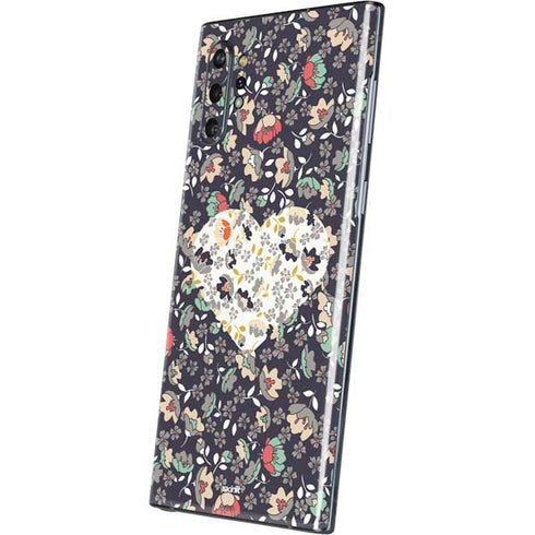 Floral Heart Galaxy Note 10 Plus Skin