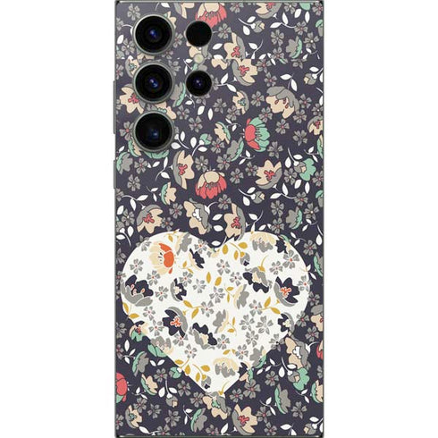 Floral Heart Galaxy S25 Ultra Skin