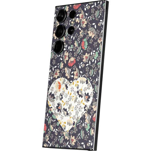 Floral Heart Galaxy S24 Ultra Skin