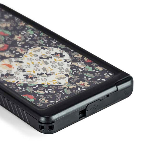 Floral Heart Galaxy S24 Ultra Waterproof Case