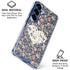 Floral Heart Galaxy S25 Clear Case
