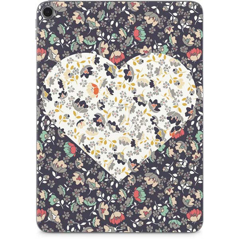 Floral Heart Apple iPad Pro Skin