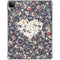 Floral Heart iPad Pro 11in (2024) Clear Case