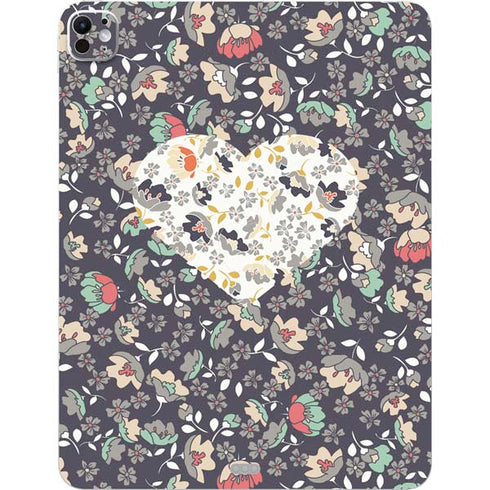 Floral Heart iPad Pro 13in M4 (2024) Skin