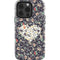 Floral Heart iPhone 15 Pro Impact Case