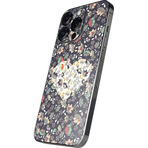 Floral Heart iPhone 15 Pro Max Skin