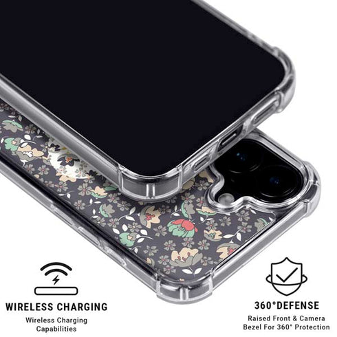 Floral Heart iPhone 16 MagSafe Case
