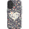 Floral Heart iPhone 16 Plus Impact Case