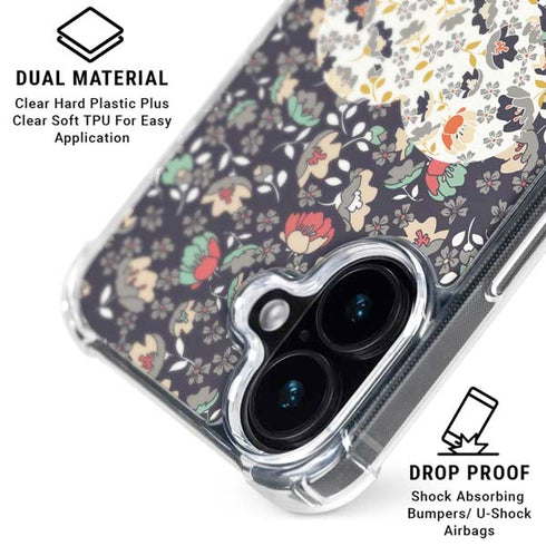 Floral Heart iPhone 16 Plus MagSafe Case
