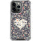 Floral Heart iPhone 16 Pro Clear Case