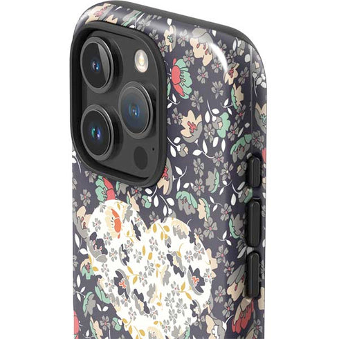 Floral Heart iPhone 16 Pro Impact Case