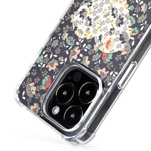 Floral Heart iPhone 16 Pro Max MagSafe Case