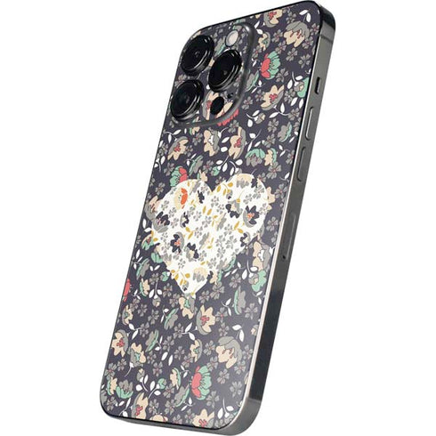 Floral Heart iPhone 16 Pro Skin