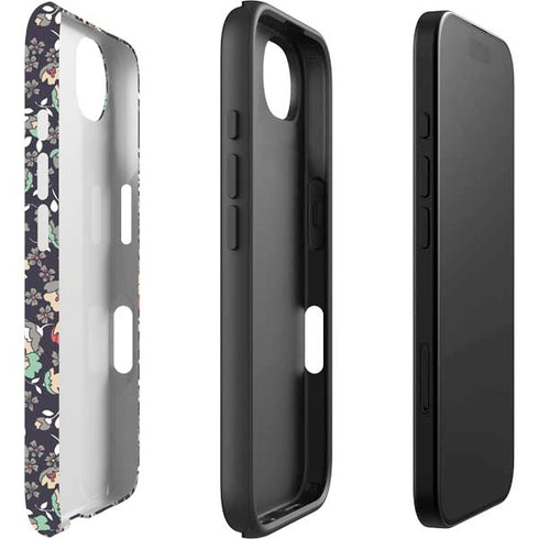 Floral Heart iPhone 16e Impact Case