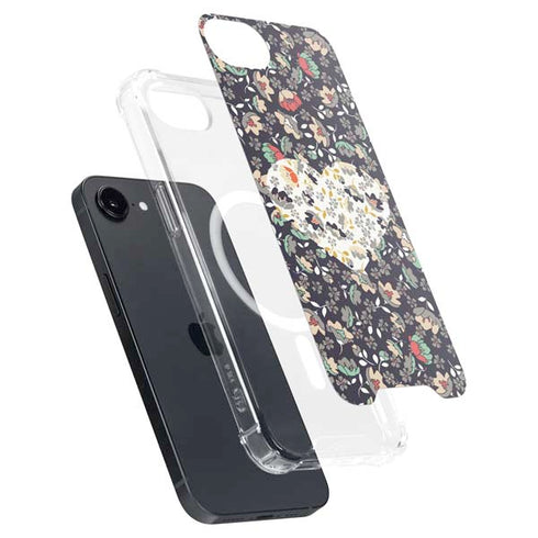 Floral Heart iPhone 16e MagSafe Case