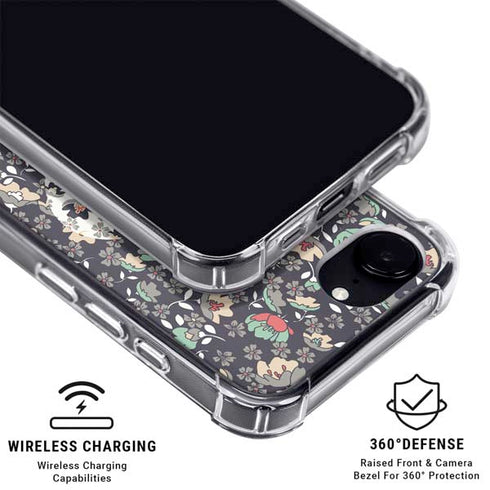 Floral Heart iPhone 16e MagSafe Case