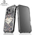 Floral Heart iPhone 18 Pro Clear Case