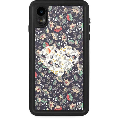Floral Heart iPhone Cases