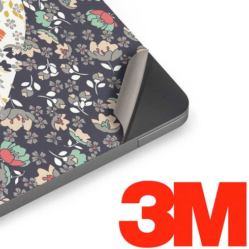 Floral Heart Apple MacBook Air Skin