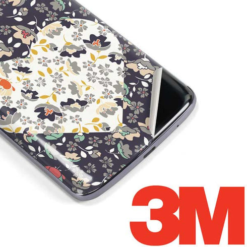 Floral Heart Moto E5 Plus Skin