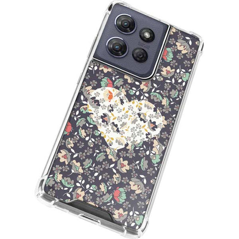 Floral Heart Moto G Power 5G (2025) Clear Case