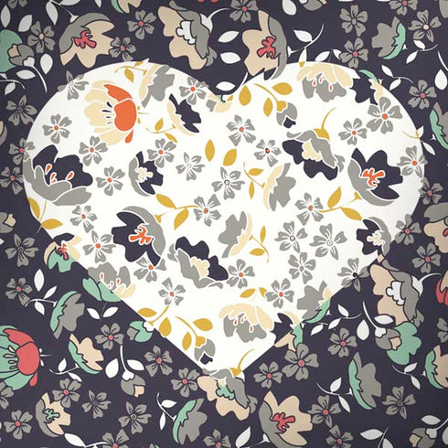 Floral Heart Moto G6 Skin