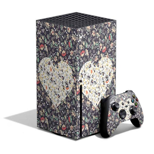 Floral Heart Xbox Series X Bundle Skin