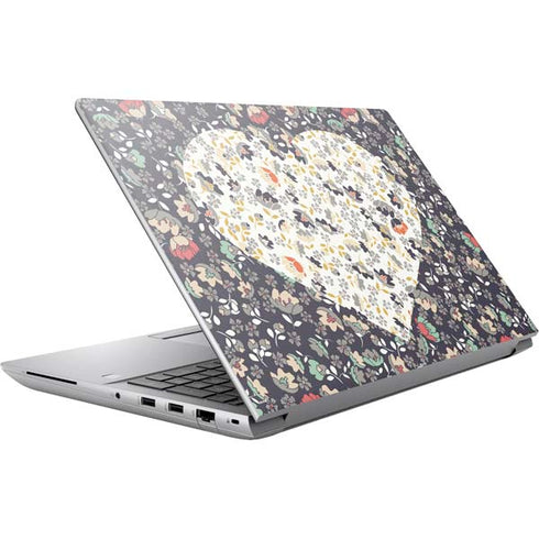 Floral Heart HP ZBook Fury 16 G10 Skin