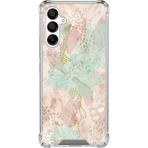 Floral Shadows Galaxy A16 5G Clear Case