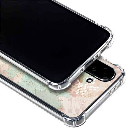 Floral Shadows Galaxy A36 5G Clear Case