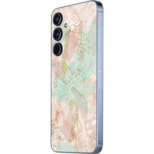 Floral Shadows Galaxy A55 5G Skin
