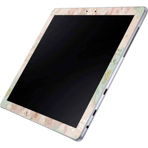 Floral Shadows Galaxy Book 12in Skin
