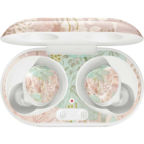 Floral Shadows Galaxy Buds Plus Skin