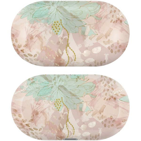 Floral Shadows Galaxy Buds Plus Skin