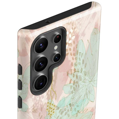 Floral Shadows Galaxy S23 Ultra Pro Case