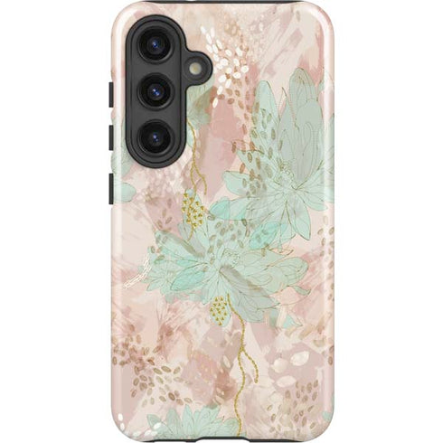 Floral Shadows Galaxy S25 Impact Case