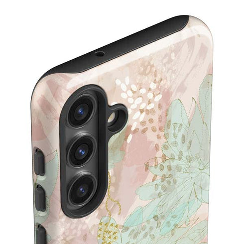 Floral Shadows Galaxy S25 Impact Case