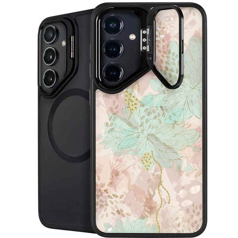 Floral Shadows Galaxy S25 Plus Kickstand Case