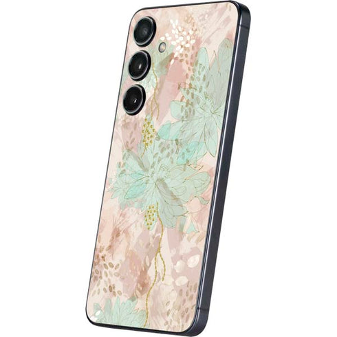 Floral Shadows Galaxy S24 Plus Skin