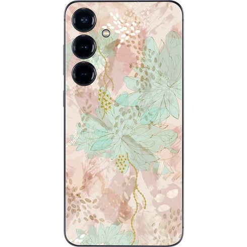 Floral Shadows Galaxy S25 Skin