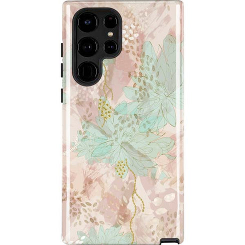 Floral Shadows Galaxy S25 Ultra Impact Case