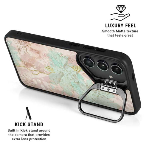 Floral Shadows Galaxy S24 Ultra Kickstand Case