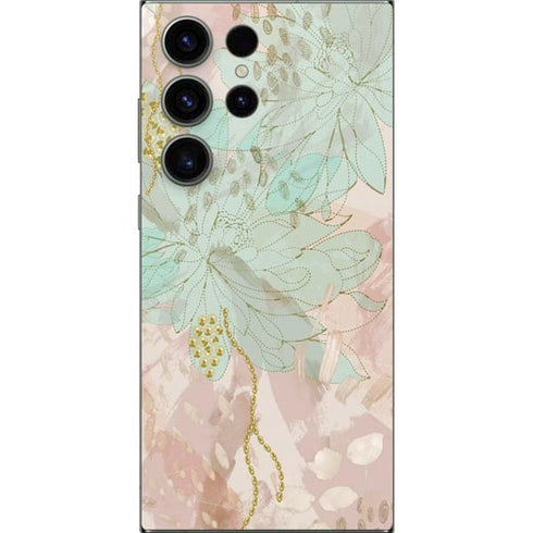Floral Shadows Galaxy S24 Ultra Skin