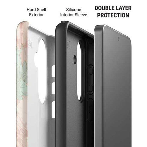 Floral Shadows Galaxy S26 Plus Impact Case