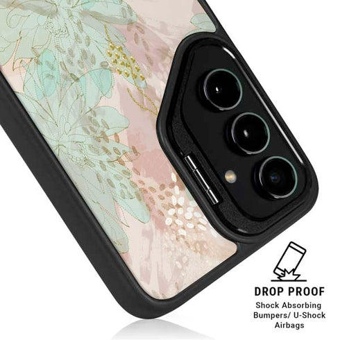 Floral Shadows Galaxy S26 Plus Kickstand Case